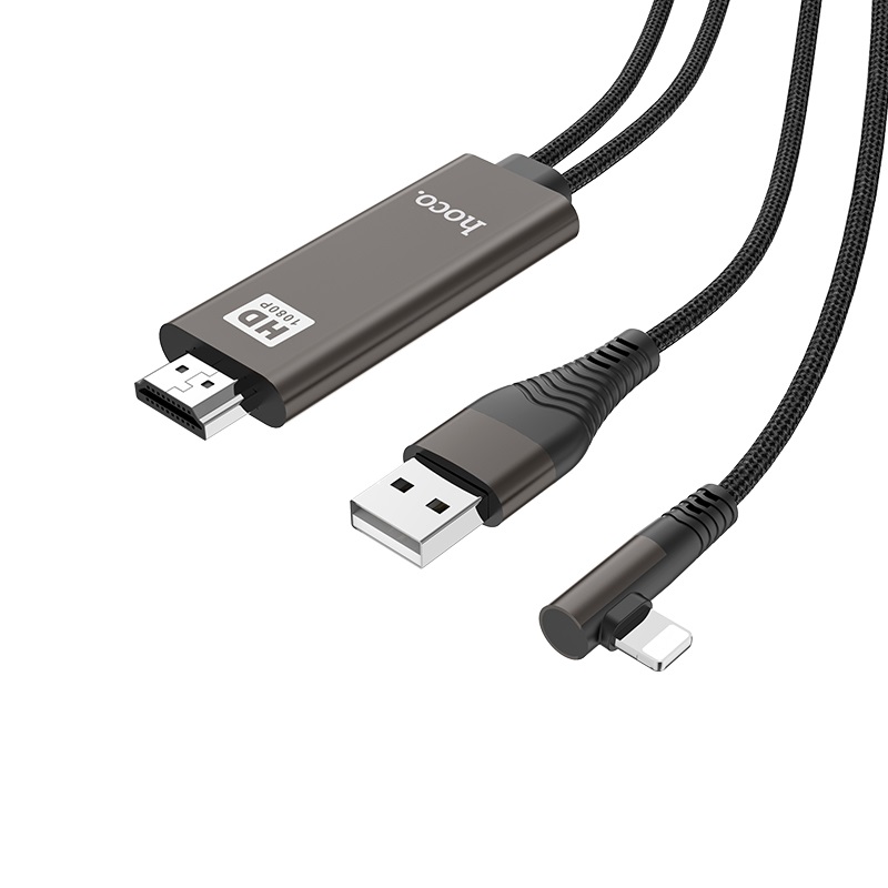 cáp chuyển lightning ra hdmi hoco ua14