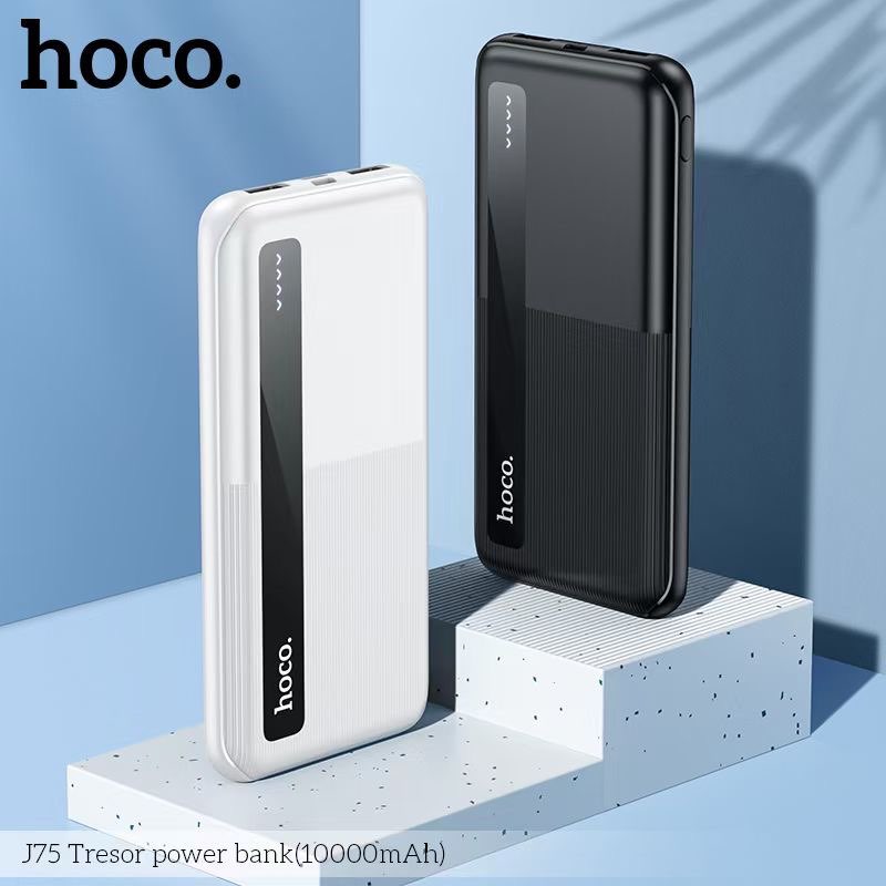 pin dự  phòng hoco j75  10000mah 2 cổng ra