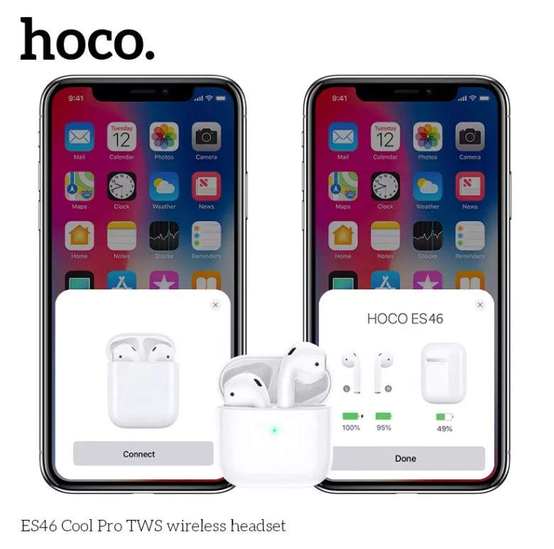 tai tws airpods hoco es46 pop up